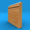 Single Step V Grooved Solid Oak Skirting Board