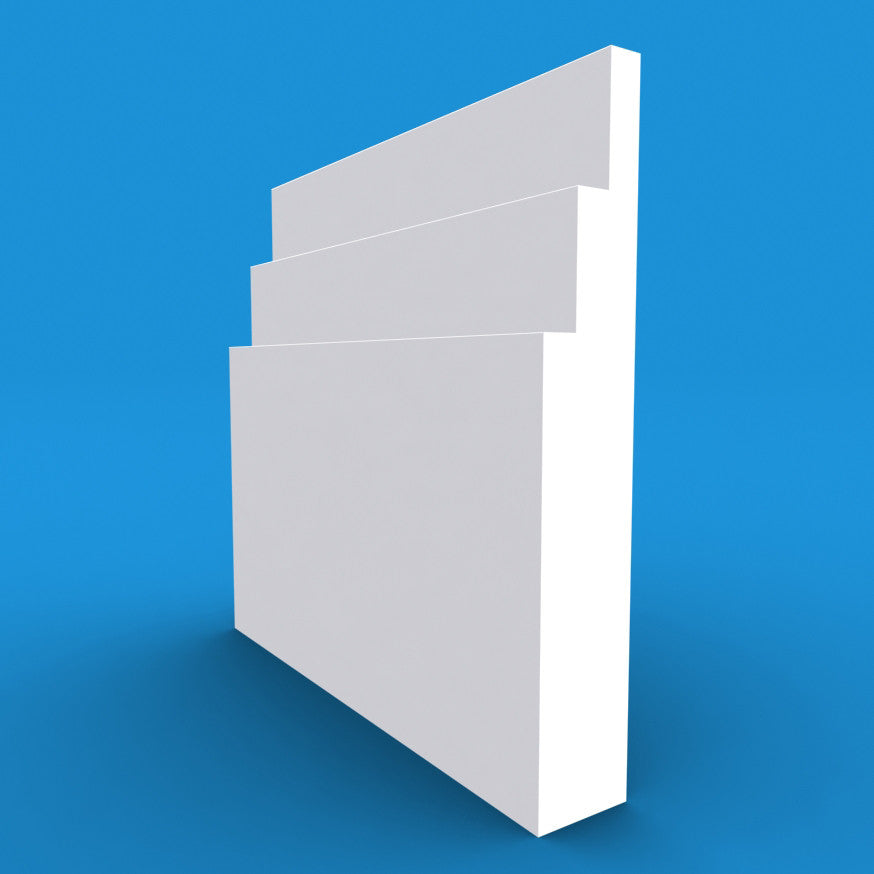 Large Stepped Skirting Board