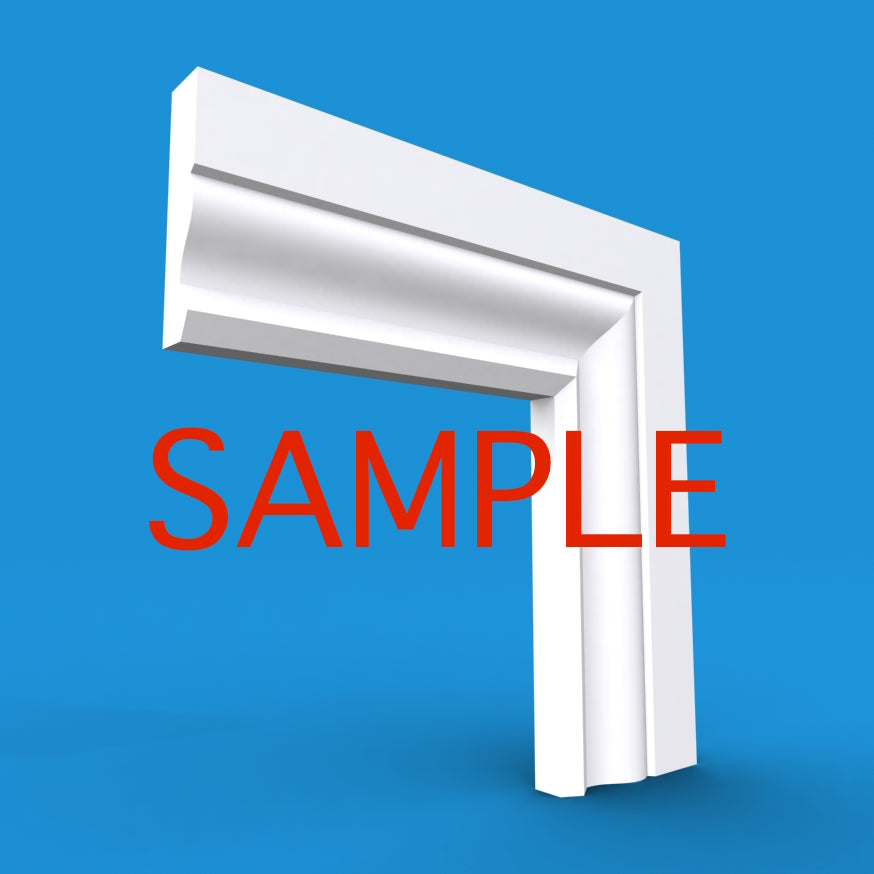 Large Ogee MDF Architrave Sample