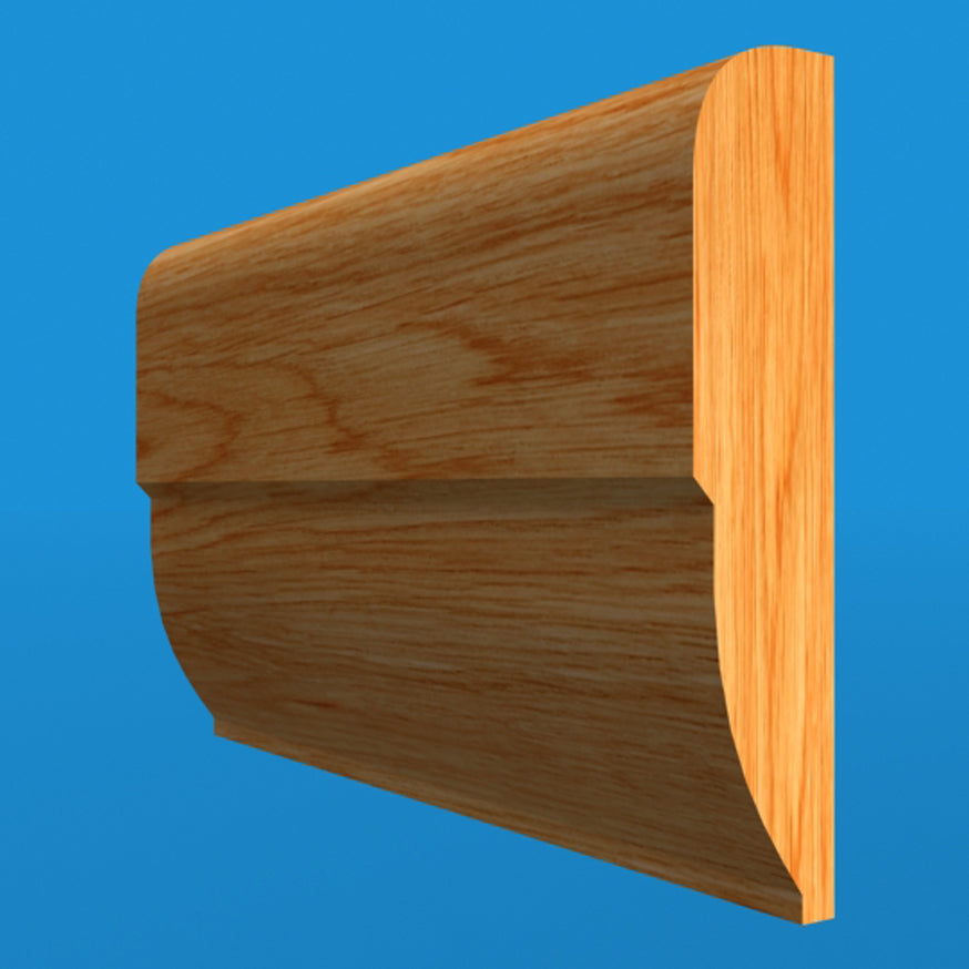 Ovolo Oak Dado Rail