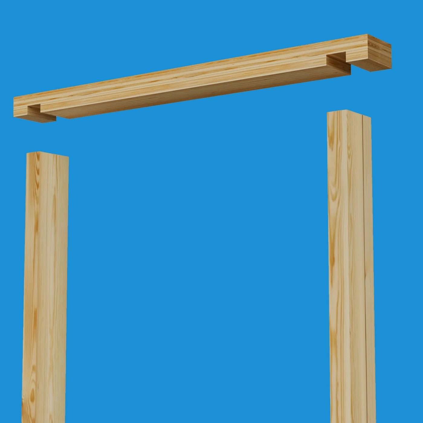 Pine Internal Door Frame Set