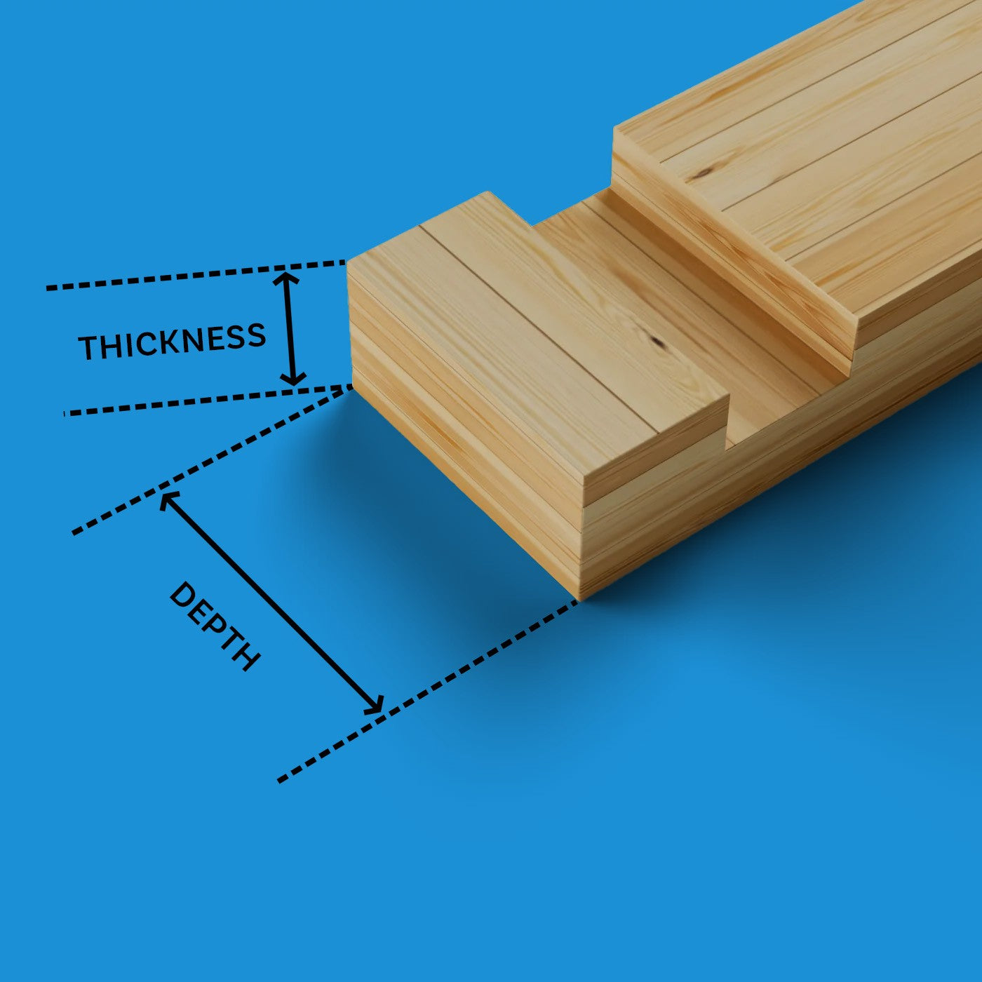 Pine Internal Door Frame Set