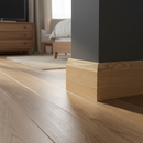 Chamfer Round Pine - Master Bedroom