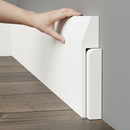 Chamfer Square Skirting Cover with hands