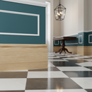 Georgian Townhouse Hallway - Teal