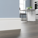 Torus skirting board detail in modern kitchen