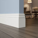 Wexford skirting board detail in Victorian parlor