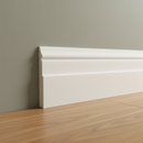 Victorian skirting board close-up lifestyle image