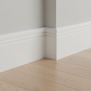 Bullnose C Grooved 2 skirting board close-up lifestyle image