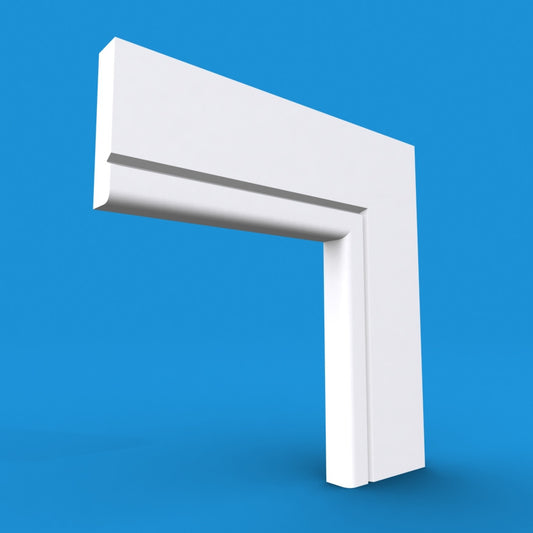 Bullnose V Grooved MDF Architrave