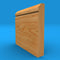 Edge V Grooved Solid Oak Skirting Board