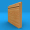 Single Step C Grooved Solid Oak Skirting Board