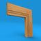 Square Edge Grooved 2 Oak Architrave