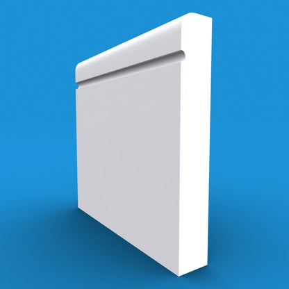 Bullnose C Grooved Skirting Board