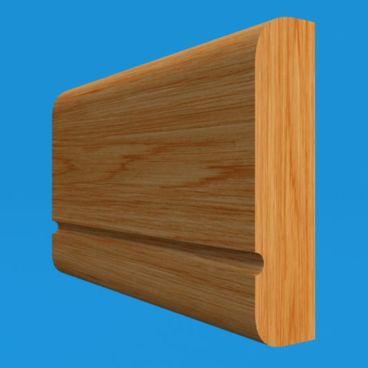 Bullnose C Grooved Oak Dado Rail