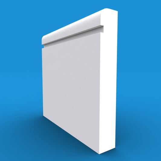 Bullnose Grooved MDF Skirting Board