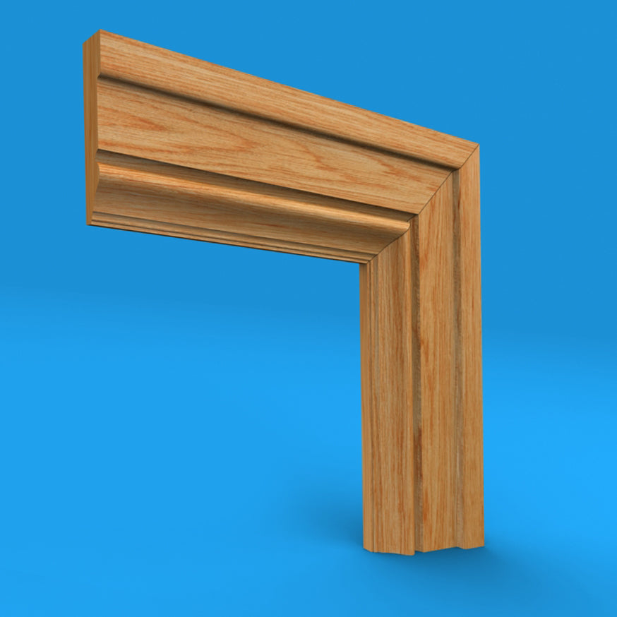 Victorian Oak Architrave