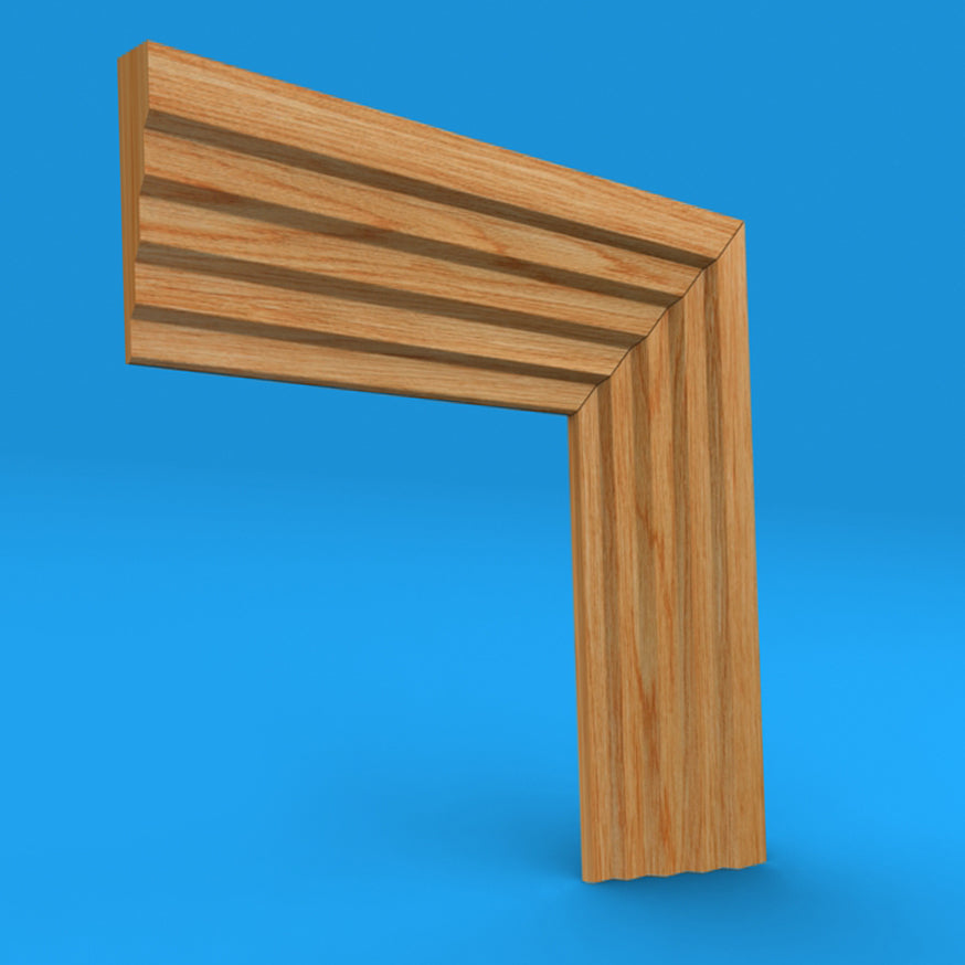 Stepped 3 Oak Architrave