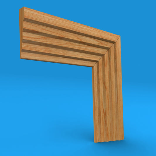 Stepped 3 Oak Architrave