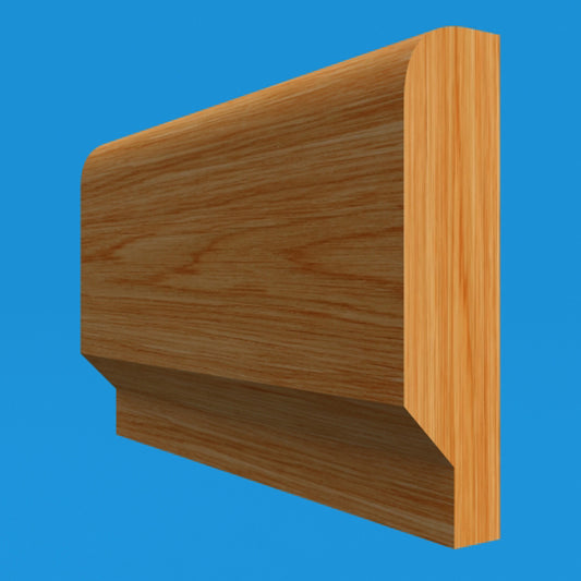 Rebate 45 Oak Dado Rail