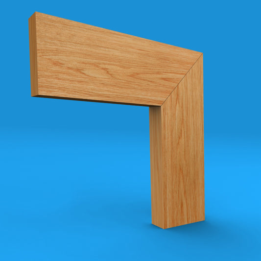 Square Edge Oak Architrave