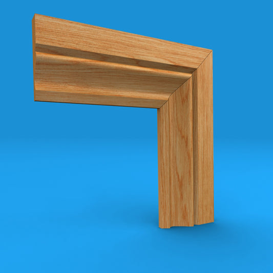 Ogee Oak Architrave