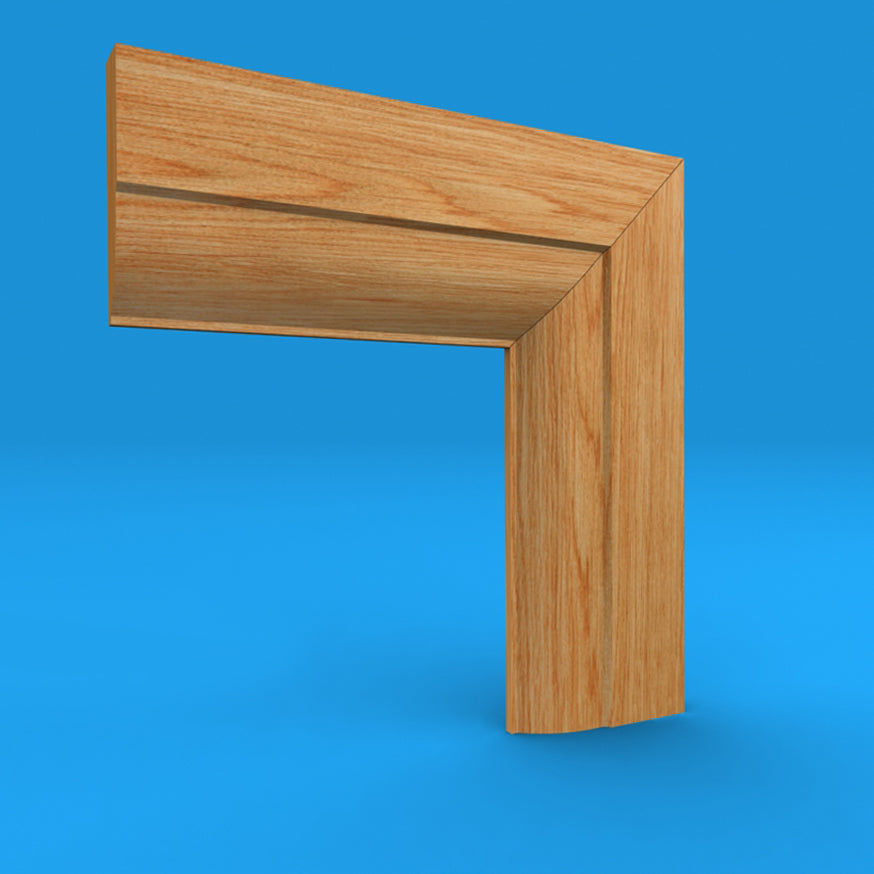 Ovolo Oak Architrave