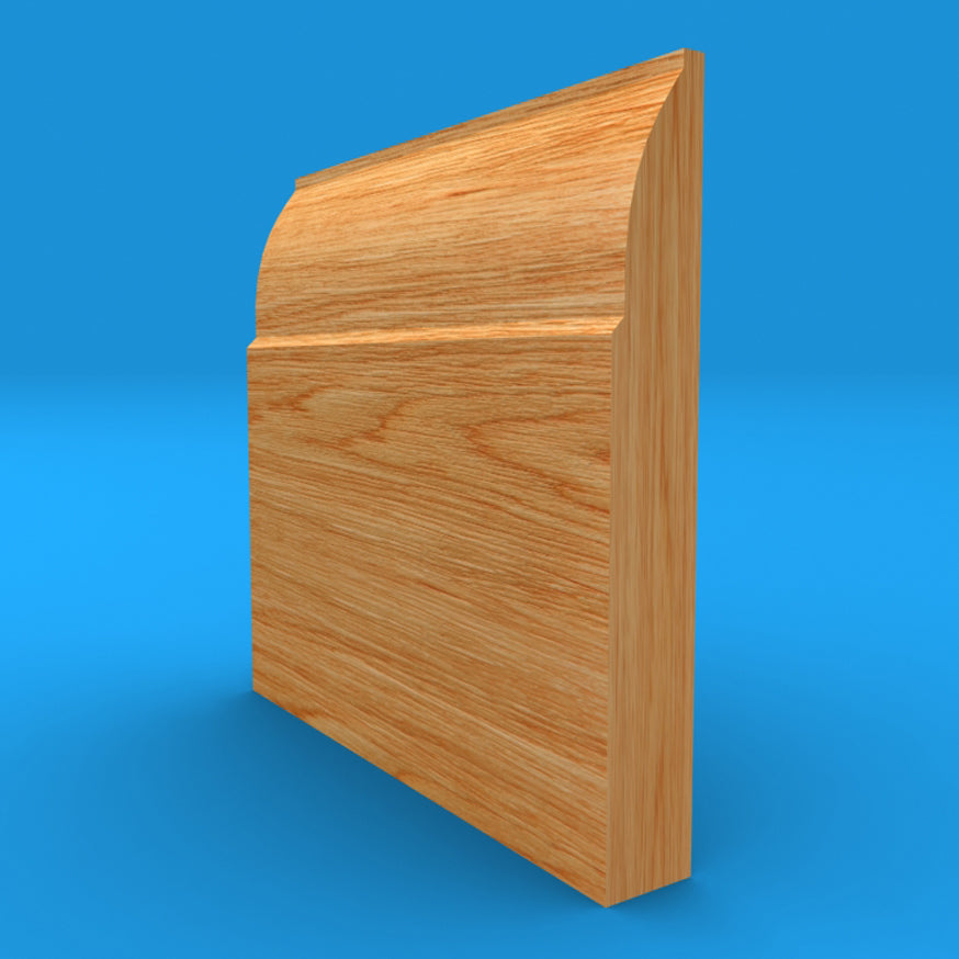 ovolo oak skirting board