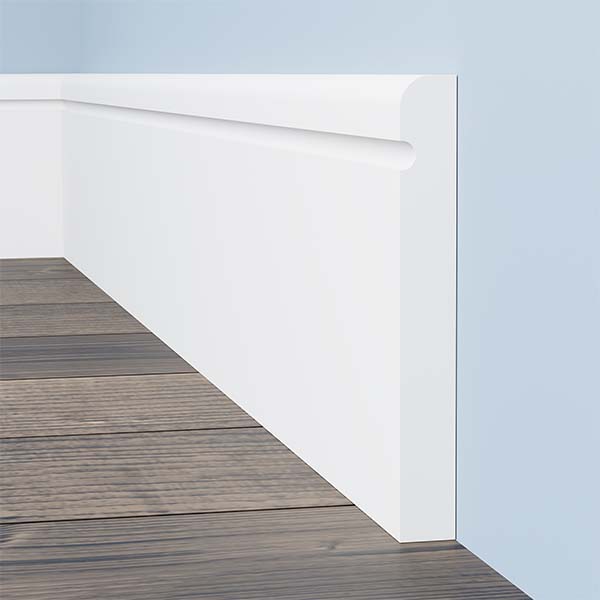 Bullnose C Grooved Skirting Board