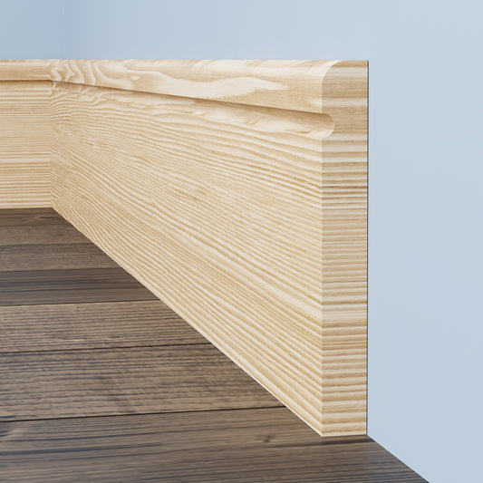 Bullnose C Grooved Pine Skirting Board