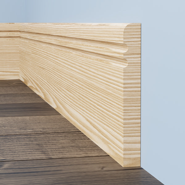 Bullnose C Grooved 2 Pine Skirting Board