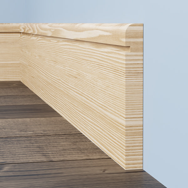 Bullnose Grooved Pine Skirting Board