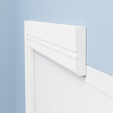 Bullnose Grooved 2 MDF Architrave