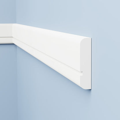 Bullnose Grooved MDF Dado Rail