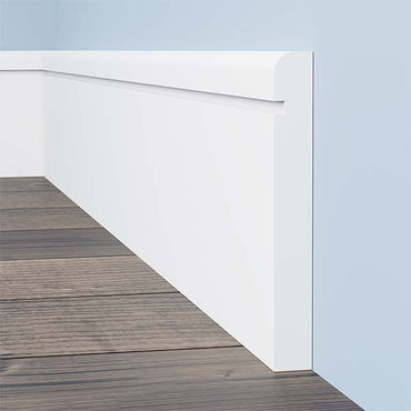 Bullnose Grooved MDF Skirting Board