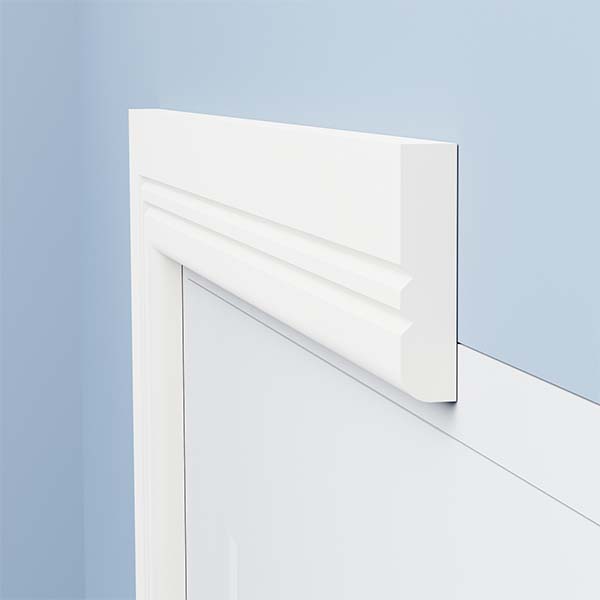 Bullnose V Grooved 2 MDF Architrave