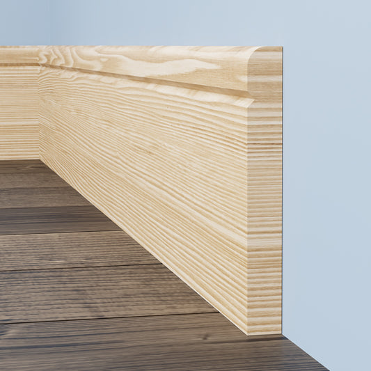 Bullnose V Grooved Pine Skirting Board