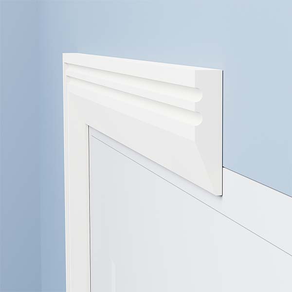 Chamfered Square C Grooved 2 MDF Architrave
