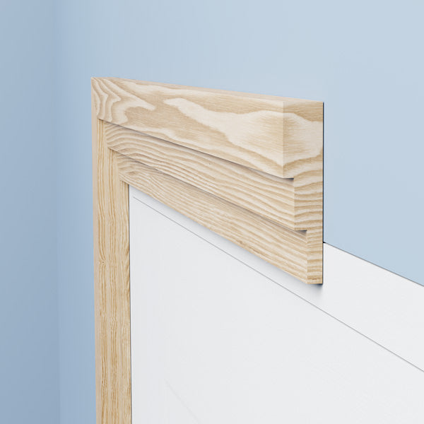 Large Stepped Pine Architrave