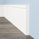 Square Edge C Grooved Skirting