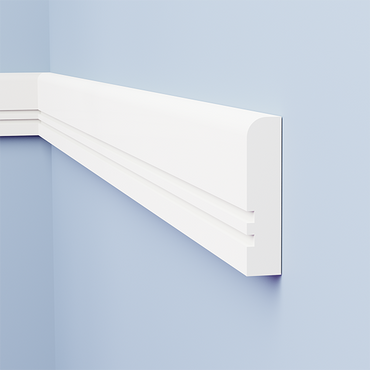 Square Edge Grooved 2 MDF Dado Rail