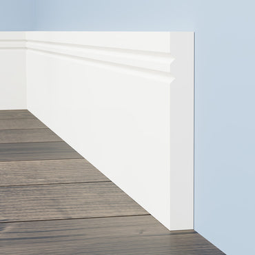 Square Edge V Grooved 2 Skirting