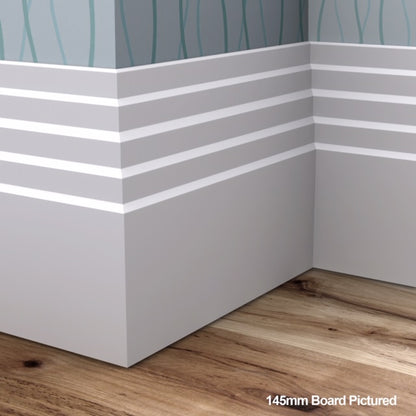 Stepped 3 Skirting Board